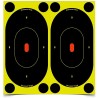 Cible de tir ovale 17cm pack de 12 BIRCHWOOD-CASEY - 1