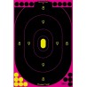 Cible de tir Shoot-N-C Rose 30x45cm pack de 5 BIRCHWOOD-CASEY