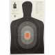 Cible de tir silhouette 58x90cm pack de 100 ACTION TARGET - 1