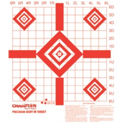 Cible de tir 40x40cm pack de 10 CHAMPION TRAPS & TARGET