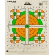 Cible de tir fluorescent pack de 12 CHAMPION TRAPS & TARGET - 1