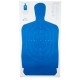 Cible de tir silhouette Bleu B27S - 61x114cm pack de 100 ACTION TARGET - 2
