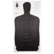 Cible de tir silhouette Noir B27S - 61x114cm pack de 100 ACTION TARGET - 2