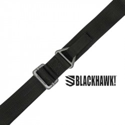 Ceinture tactique CQB/RIGGER'S nylon noir BLACKHAWK - M 91 à 104cm - 1