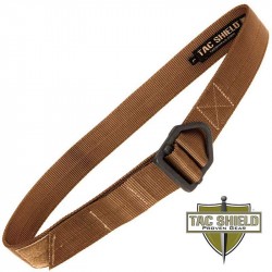 Ceinture tactique Riggers belt coyote TACSHIELD - L 96 à 106cm - 1