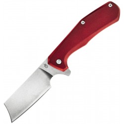 Couteau Asada lame 8cm manche aluminium Rouge GERBER - 3