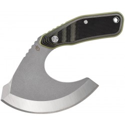 Couteau Downwind Ulu lame 8.7cm manche G10 Vert GERBER - 1