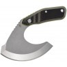 Couteau Downwind Ulu lame 8.7cm manche G10 Vert GERBER