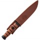 Machette Survival USMC lame Tanto acier manche cuir UNITED CUTLERY - 2