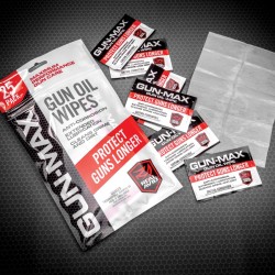 Lingettes GUN MAX d'entretien pour arme REAL AVID pack de 25 - 2