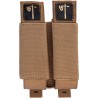 Holster double chargeur Mag Pouch UNITED STATES TACTICAL marron