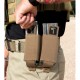 Holster double chargeur Mag Pouch UNITED STATES TACTICAL marron - 2