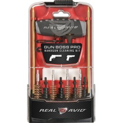 Kit de nettoyage Gun Boss Pro arme de poing REAL-AVID