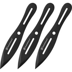 Set de 3 couteaux de lancer Bullseye noir 20cm SMITH & WESSON - SWTK8BCP - 2
