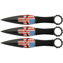 Set de 3 couteaux de lancer Patriot RITE EDGE