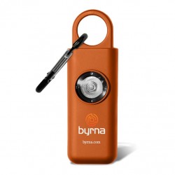 Alarme personnelle anti agression Banshee 130dB BYRNA - Orange - 2