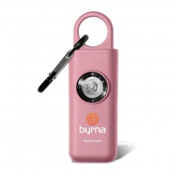 Alarme personnelle anti agression Banshee 130dB BYRNA - Rose - 1