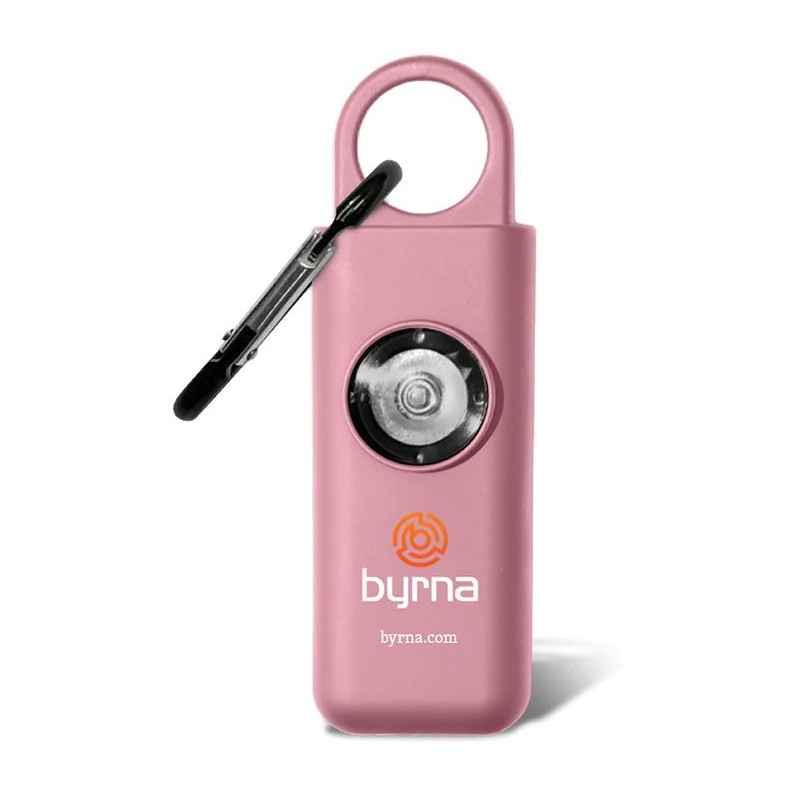 Alarme personnelle anti agression Banshee 130dB BYRNA - Rose - Conditions  Extremes