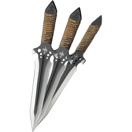Set de 3 couteau de lancer Hellhawk KIT-RAE 24.76cm - 1