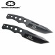 Couteau de lancer Aces noir WITHARMOUR set de 2 - 3