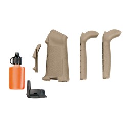 Kit crosse MIAD GEN 1.1 TYPE 2 pour AR10 MAGPUL MAG521 marron