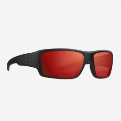 Lunette balistique Ascent verre polarisé gris avec miroir rouge MAGPUL - 2