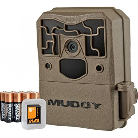 Caméra de chasse 300K 18 Megapixel piles & carte SD MUDDY - 1