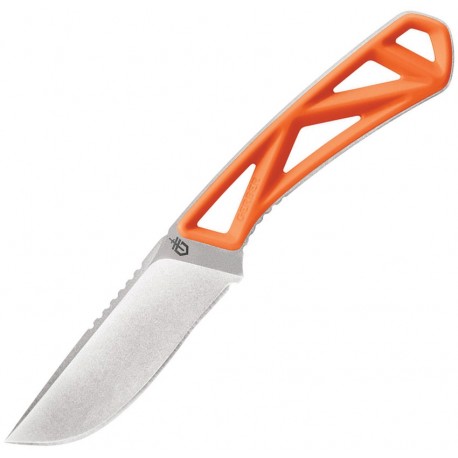 Couteau Exo-Mod Caper cranté orange GERBER - 1
