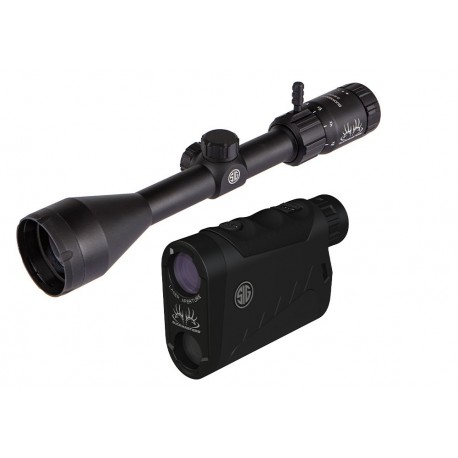 Lunette de tir BUCKMASTERS 3-9X50mm SIG SAUER avec télémètre laser 1500LRF - 1