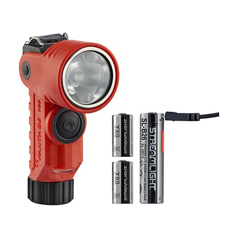 Lampe torche et casque Vantage 180 X USB STREAMLIGHT orange - 1