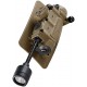 Lampe de casque Sidewinder Stalk STREAMLIGHT marron clip de casque / rail ARC - 2