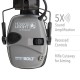 Casque d'amplification et de protection auditive Impact Sport BOLT HOWARD Gris - 3
