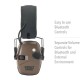 Casque d'amplification et de protection auditive New Impact Sport Bluetooth HOWARD marron - 4