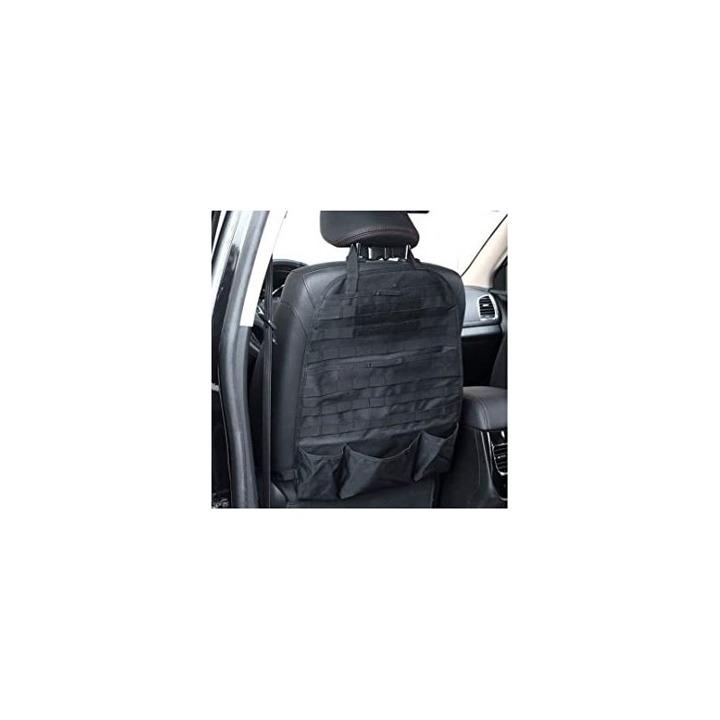 Molle Nylon Tactique Siège Auto Organisateur Siège Avant Dos Sac