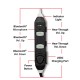 Oreillette de protection auditive Impact Sport Bluetooth 5.0 Noir HOWARD - 7