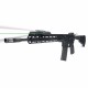 Lampe tactique Rail Master Pro avec laser vert CMR 301 pour AR CRIMSON - 4