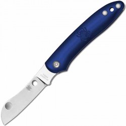 Couteau Spyderco Roadie lame 7.6cm Lisse Satin manche FRN (Nylon renforcé) - C189PBL - 1