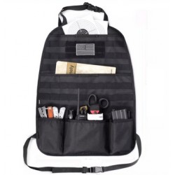 Molle Nylon Tactique Siège Auto Organisateur Siège Avant Dos Sac de  Rangement Protection Dossier Avec 5 Poches Pour Tous Les Véhicules :  : Bébé et Puériculture