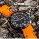 Montre tactique Trooper SMITH-&-WESSON orange - 2