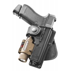 Holster tactique pour Glock 17 S&W M&P 9mm FOBUS spécial arme avec laser/ lampe tactique droitier