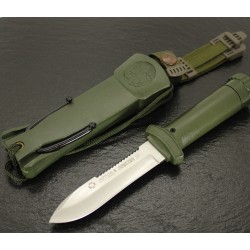 Couteau de survie Jungle King III AITOR lame 10cm manche vert - 1