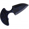 Push Dagger Sleight HERETIC KNIVES lame lisse - Bleu - 1