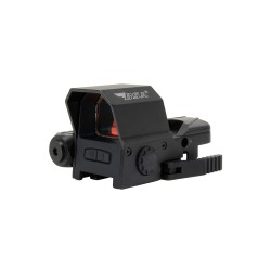 Viseur reflex point rouge avec laser rouge BSA OPTICS 4 réticules - 1