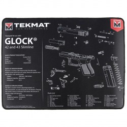 Tapis d'entretien R20 pour Glock 42-43 38x50cm TEKMAT - 1