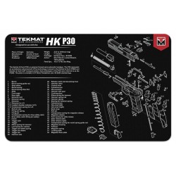 Tapis d'entretien pour Heckler & Koch P30 28x43cm TEKMAT - 2