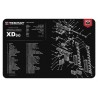 Tapis d'entretien pour Springfield Armory XD-S 28x43cm TEKMAT