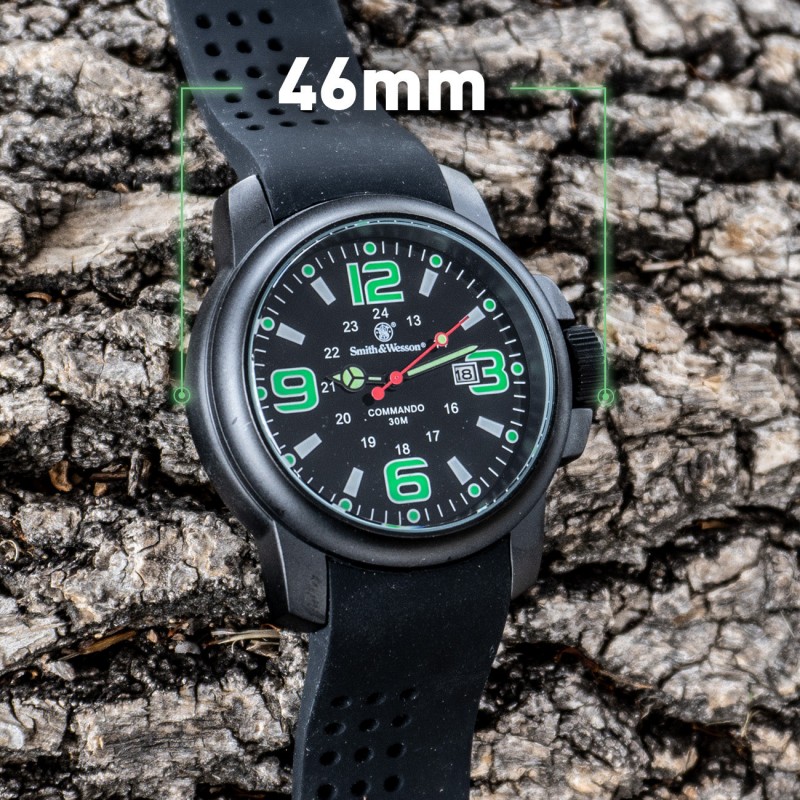 Montre tactique Amphibian Commando SMITH-&-WESSON - Conditions Extremes