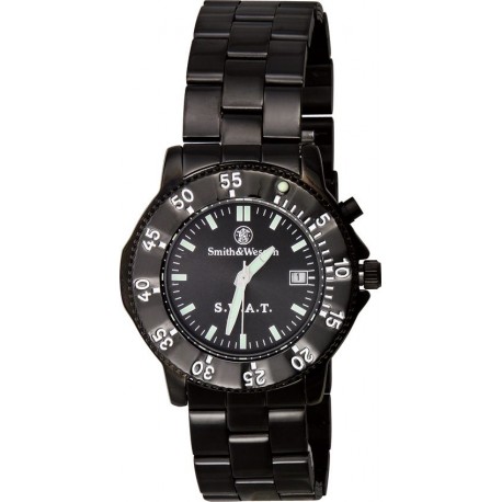 Montre tactique SWAT Bracelet métal SMITH-&-WESSON - 1