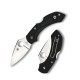 Couteau Spyderco Dragonfly lame 5.7cm Lisse Satin manche FRN (Nylon renforcé) - C28PBK2 - 1