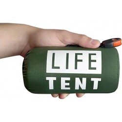 Tente abri d'urgence 2 places - Vert - 1